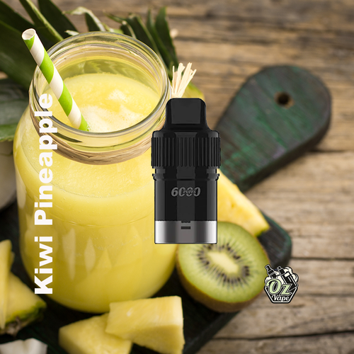 iGet Bar Plus Pod Only - Kiwi Pineapple Ice - 6000 - Oz Vapor Store iGet Bar Plus Pod Only - Kiwi Pineapple Ice - 6000