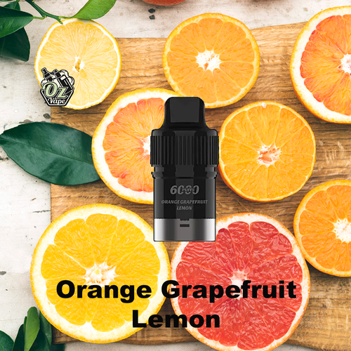 iGet Bar Plus Pod Only - Orange Grape Fruit Lemon - Oz Vapor Store iGet Bar Plus Pod Only - Orange Grape Fruit Lemon