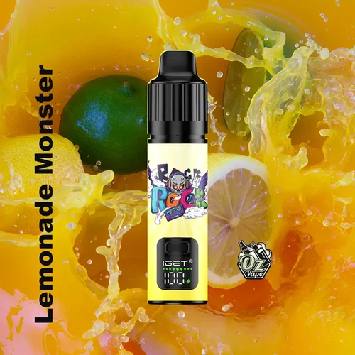 iGet Bar Plus S3 - Lemonade Monster - 10000 - Oz Vapor Store iGet Bar Plus S3 - Lemonade Monster - 10,000