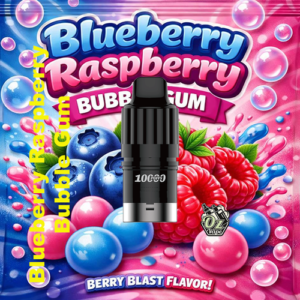 iGet Bar Plus S3 Pod Only - Blueberry Raspberry Bubble Gum - 10,000