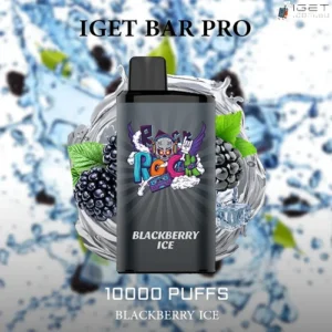 IGET Bar Pro - Black Ice - 10,000