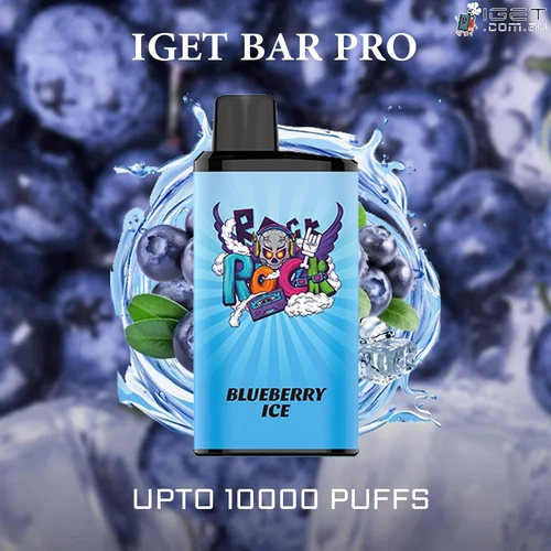 IGET Bar Pro - Blueberry Ice - 10000 - Oz Vapor Store IGET Bar Pro - Blueberry Ice - 10,000