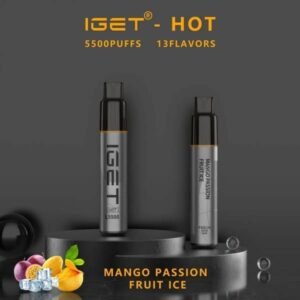 IGET HOT 5500 Puffs Pineapple Ice Option