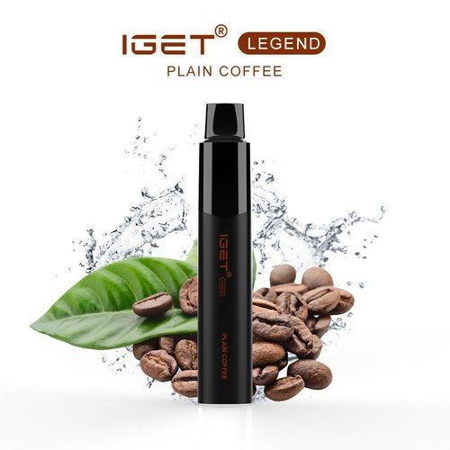 IGET Legend - Plain Coffee - 4000 - Oz Vapor Store IGET Legend - Plain Coffee - 4000