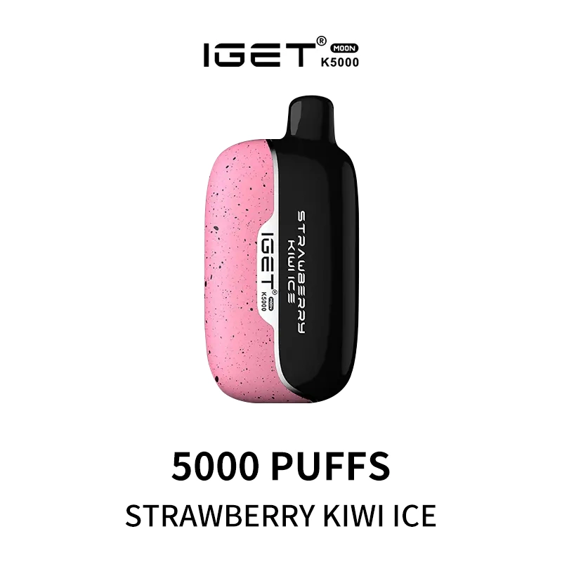 IGET Moon K5000 Puffs - Strawberry Kiwi Ice - Oz Vapor Store IGET Moon K5000 Puffs - Strawberry Kiwi Ice