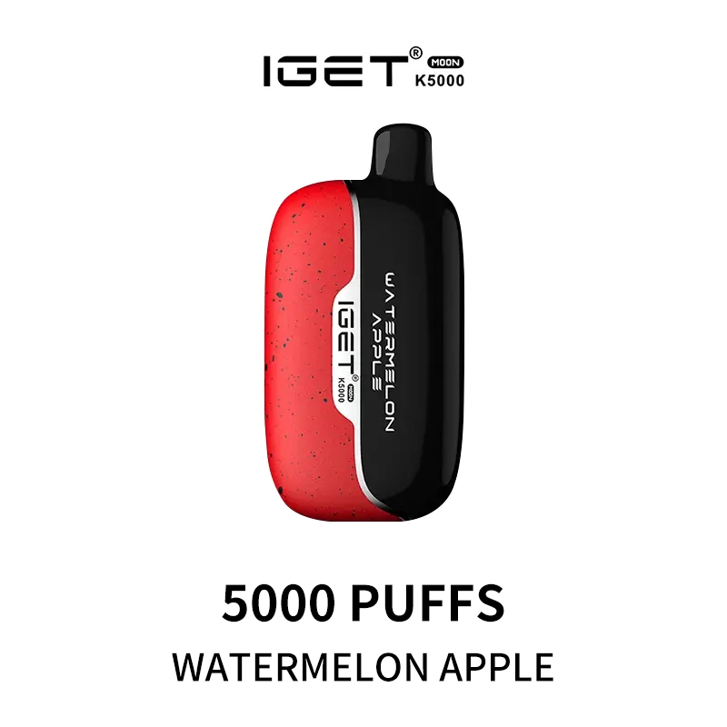 IGET Moon K5000 Puffs - Watermelon Apple - Oz Vapor Store IGET Moon K5000 Puffs - Watermelon Apple