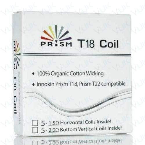 Innokin Prism T18 Replacement Coils - Oz Vapor Store Innokin Prism T18 Replacement Coils