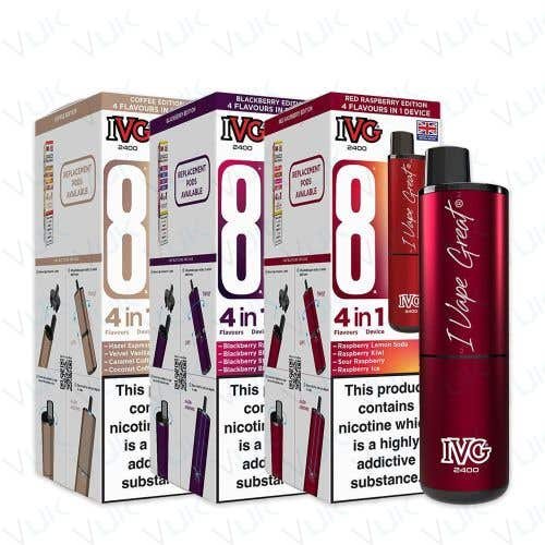 IVG 2400 Prefilled Pod Kit - Oz Vapor Store IVG 2400 Prefilled Pod Kit
