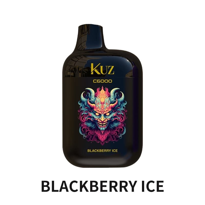 KUZ C6000 PUFFS BLACKBERRY ICE - Oz Vapor Store KUZ C6000 PUFFS – BLACKBERRY ICE