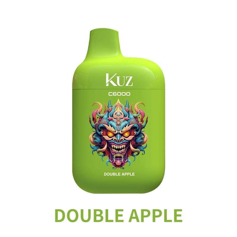 KUZ C6000 PUFFS DOUBLE APPLE - Oz Vapor Store KUZ C6000 PUFFS – DOUBLE APPLE