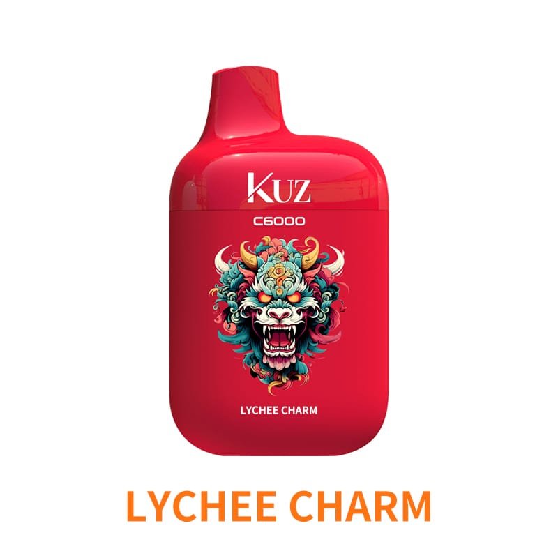 KUZ C6000 PUFFS LYCHEE CHARM - Oz Vapor Store KUZ C6000 PUFFS – LYCHEE CHARM