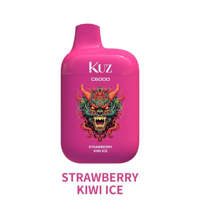 KUZ C6000 PUFFS STRAWBERRY KIWI ICE - Oz Vapor Store KUZ C6000 PUFFS – STRAWBERRY KIWI ICE