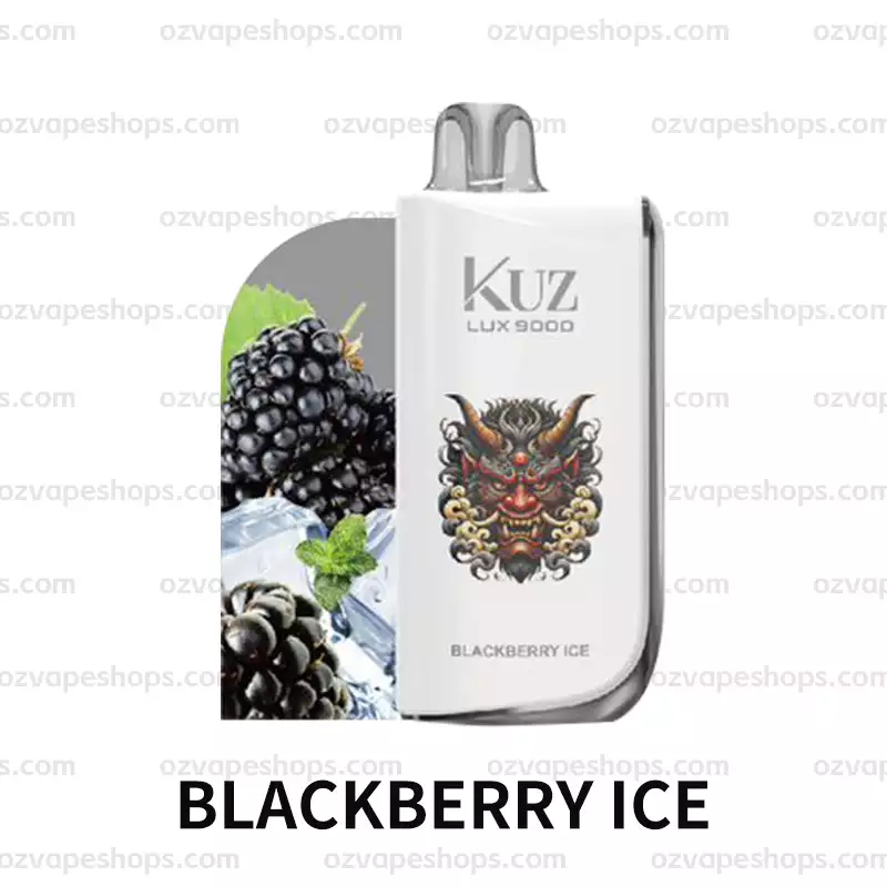 KUZ Ultra 9000 Puffs BLACKBERRY ICE - Oz Vapor Store KUZ Ultra 9000 Puffs – BLACKBERRY ICE