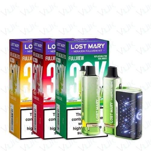 Lost Mary Nera30K Fullview Prefilled Pod Kit - Oz Vapor Store Lost Mary Nera30K Fullview Prefilled Pod Kit