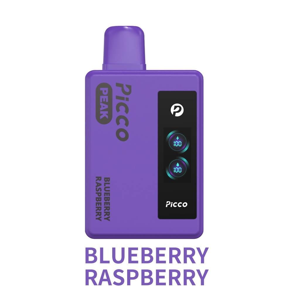 Picco Peak 6000 - Blueberry Raspberry - Oz Vapor Store Picco Peak 6000 - Blueberry Raspberry