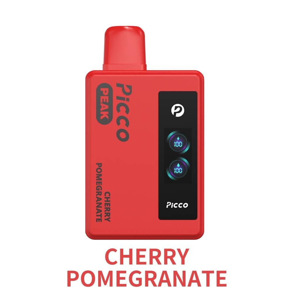 Picco Peak 6000 - Cherry Pomegranate - Oz Vapor Store Picco Peak 6000 - Cherry Pomegranate