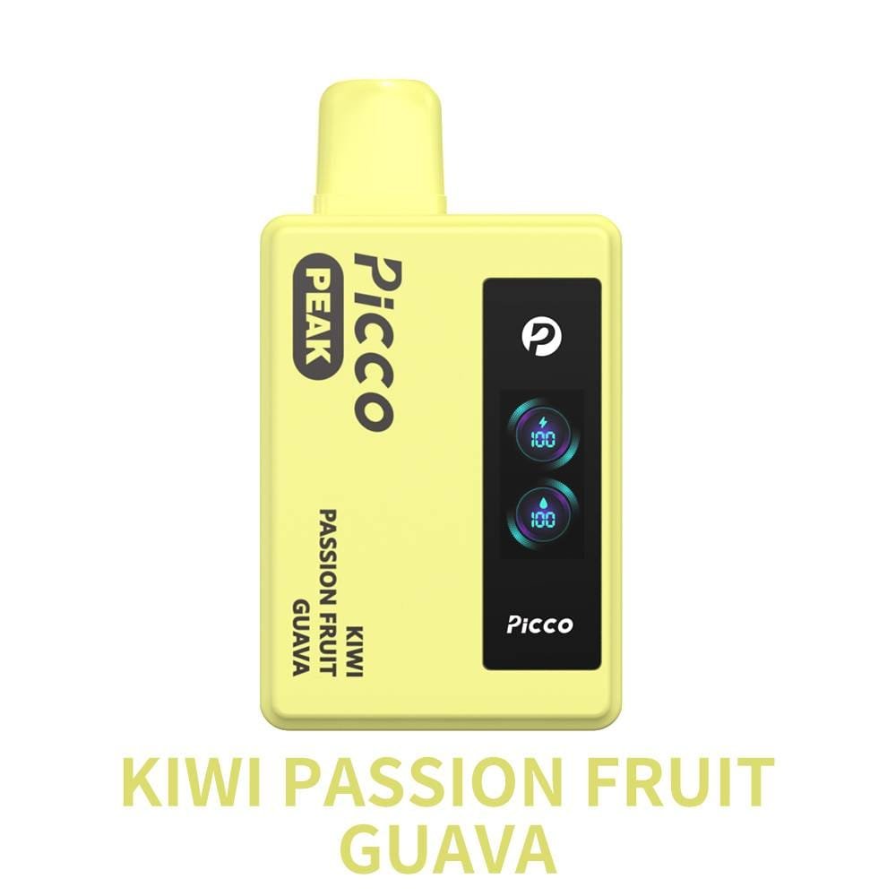 Picco Peak 6000 - Kiwi Passion Fruit Guava - Oz Vapor Store Picco Peak 6000 - Kiwi Passion Fruit Guava