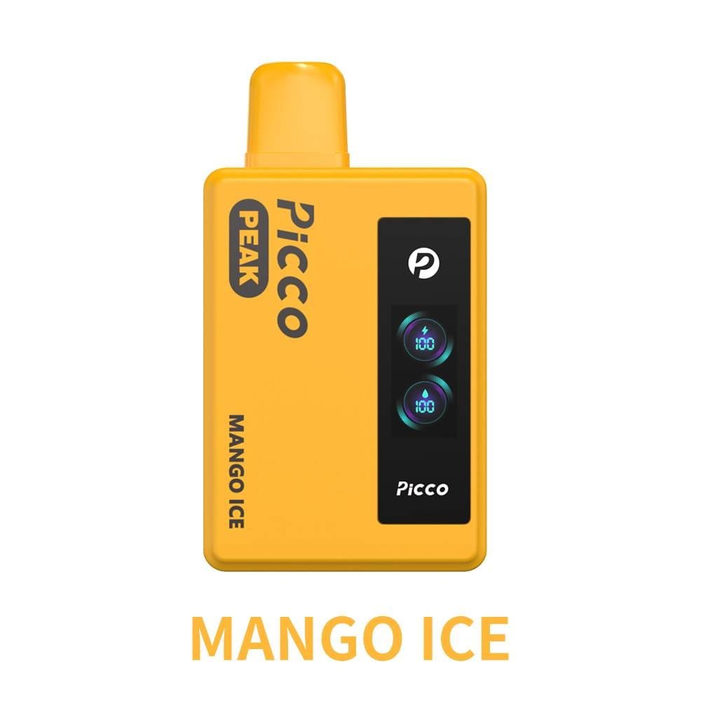 Picco Peak 6000 - Mango Ice - Oz Vapor Store Picco Peak 6000 - Mango Ice