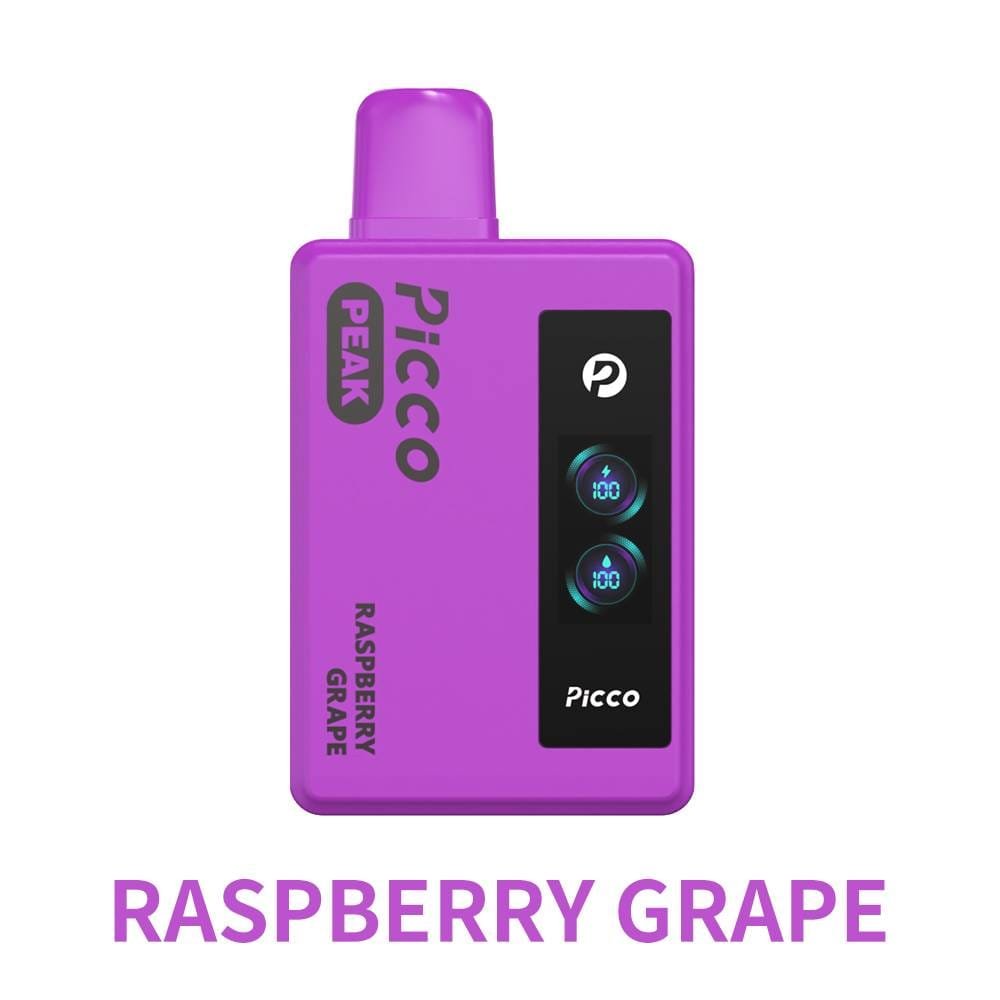 Picco Peak 6000 - Raspberry Grape - Oz Vapor Store Picco Peak 6000 - Raspberry Grape