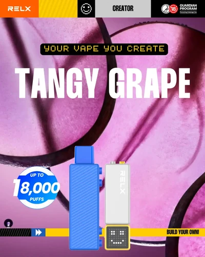 Relx Lego - Tangy Grape Pod Only - 18000 - Oz Vapor Store Relx Lego - Tangy Grape Pod Only - 18,000