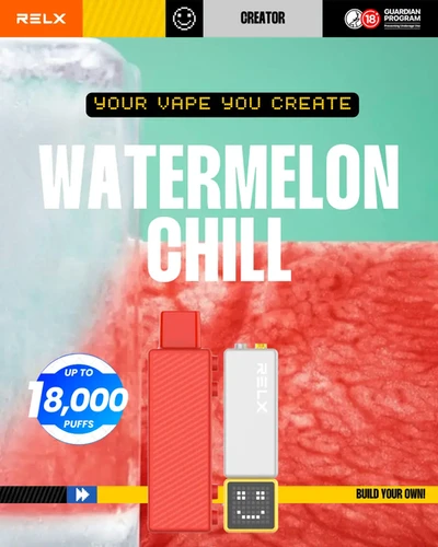 Relx Lego - Watermelon Chill Pod Only - 18000 - Oz Vapor Store Relx Lego - Watermelon Chill Pod Only - 18,000