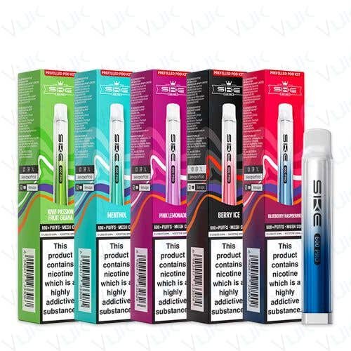 SKE Crystal Bar 600 Pro Prefilled Pod Kit - Oz Vapor Store SKE Crystal Bar 600 Pro Prefilled Pod Kit