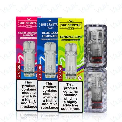 SKE Crystal Plus Prefilled Pods - Oz Vapor Store SKE Crystal Plus Prefilled Pods