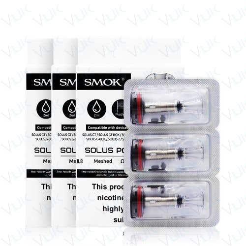 SMOK Solus Replacement Pods - Oz Vapor Store SMOK Solus Replacement Pods