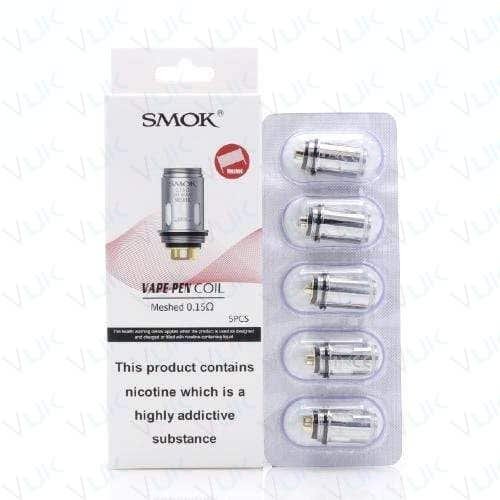 SMOK Vape Pen 22 V2 Replacement Coils - Oz Vapor Store SMOK Vape Pen 22 & V2 Replacement Coils