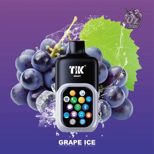 TIK Smart - Grape Ice Pod Only - 15000 - Oz Vapor Store TIK Smart - Grape Ice Pod Only - 15,000