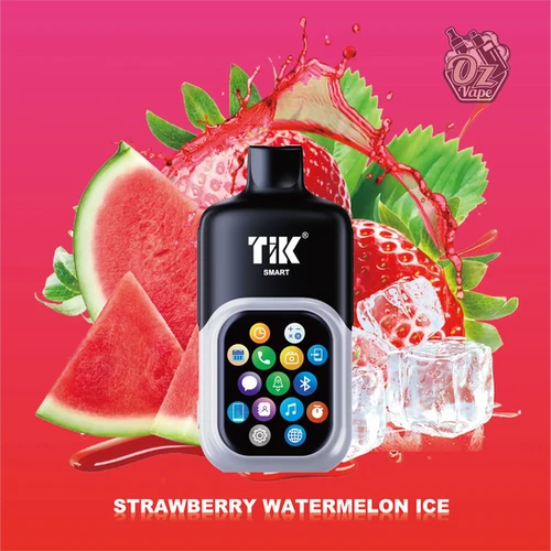 TIK Smart - Strawberry Watermelon Ice Pod Only - 15000 - Oz Vapor Store TIK Smart - Strawberry Watermelon Ice Pod Only - 15,000