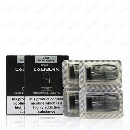 Uwell Caliburn A3S Replacement Pods - Oz Vapor Store Uwell Caliburn A3S Replacement Pods