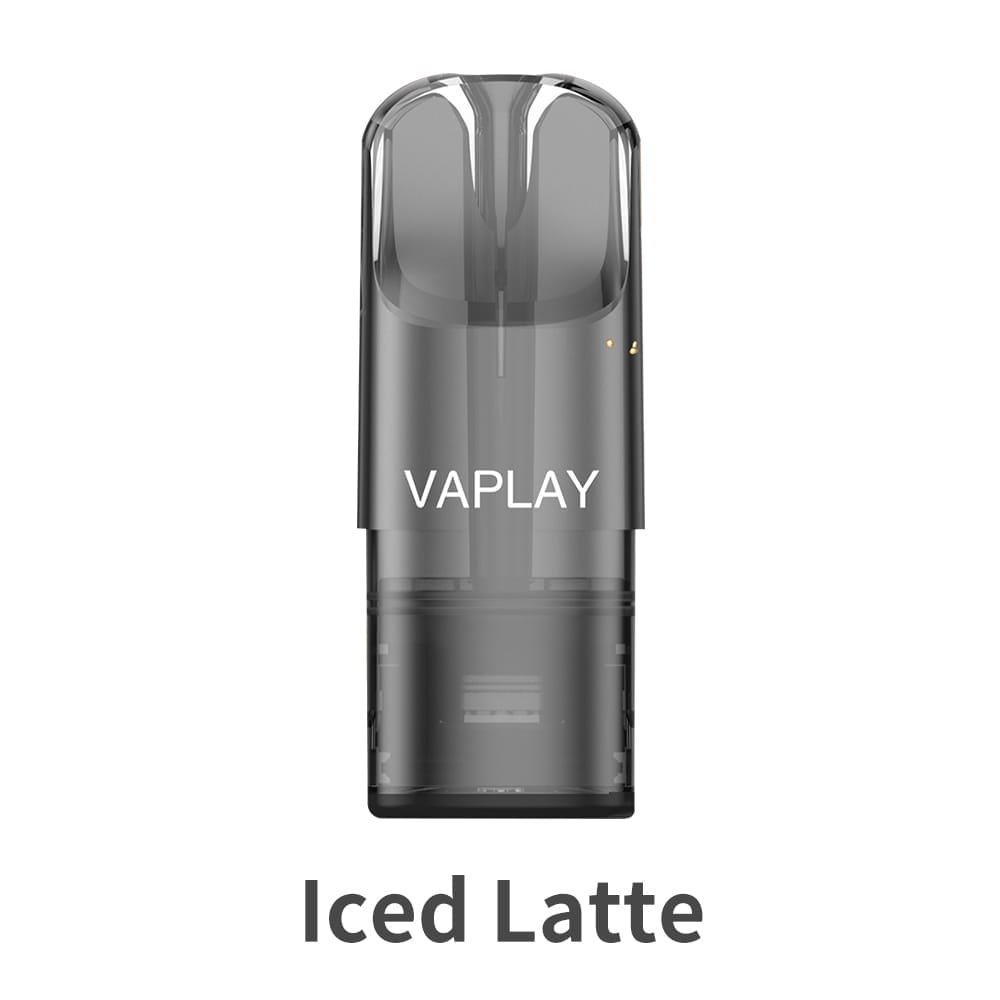 Vaplay V1 Pod - Iced Latte - Oz Vapor Store Vaplay V1 Pod - Iced Latte